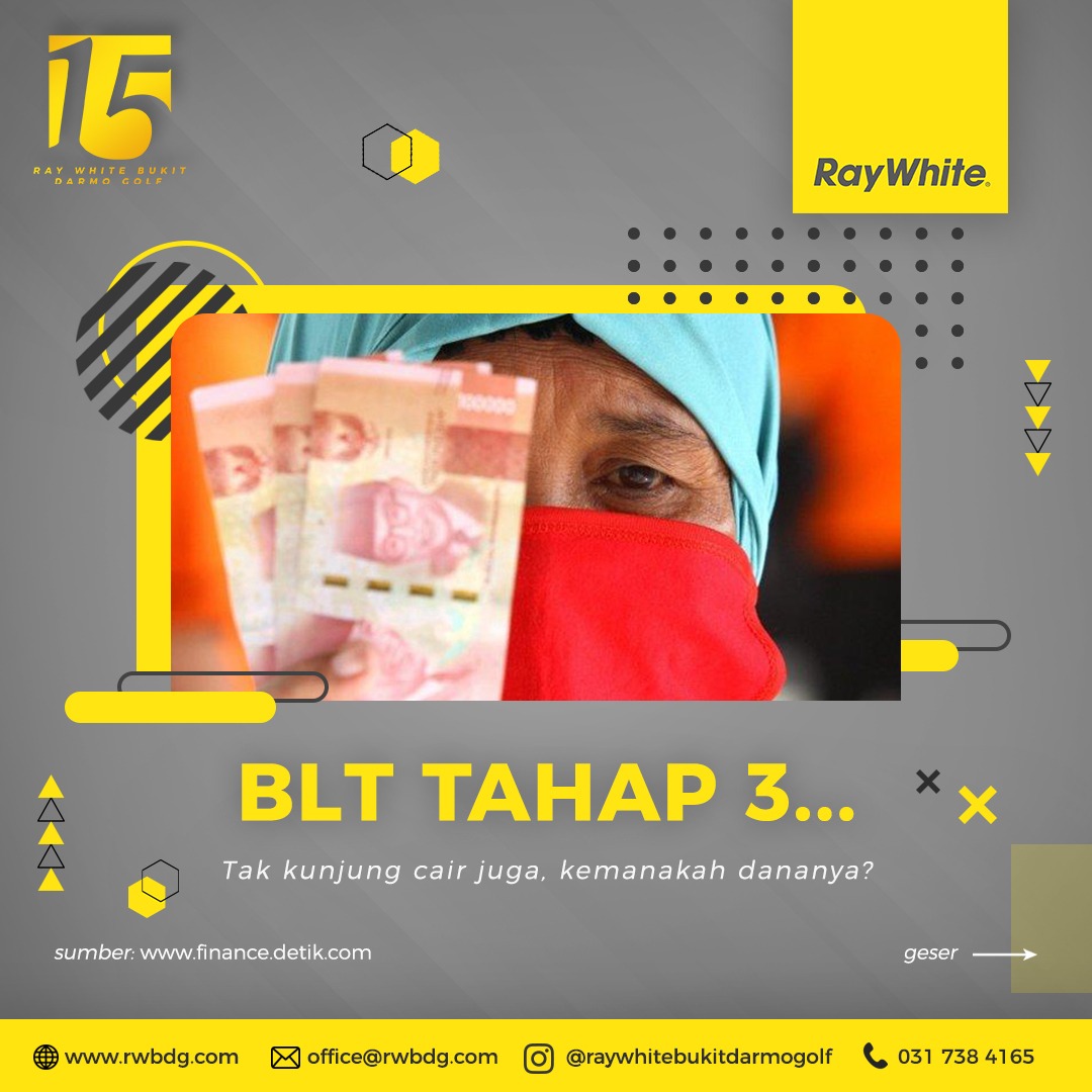 BLT tahap 3 Tak Kunjung Cair Juga, Kemanakah Dananya?