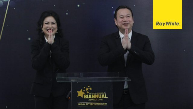 RAY WHITE INDONESIA GELAR NATIONAL & REGIONAL BIANNUAL AWARDS 2020 SECARA VIRTUAL