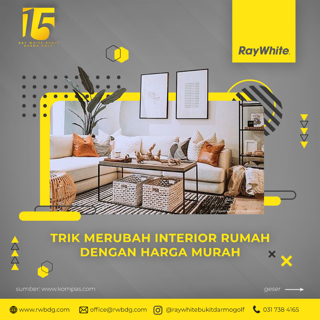 Trik Merubah Interior Rumah dengan Harga Murah