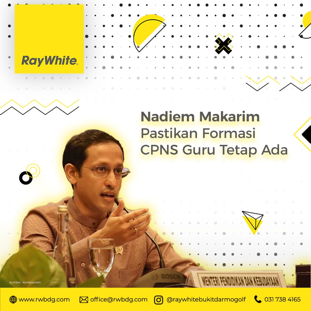 Nadiem Makarim Pastikan CPNS Guru Tetap Ada