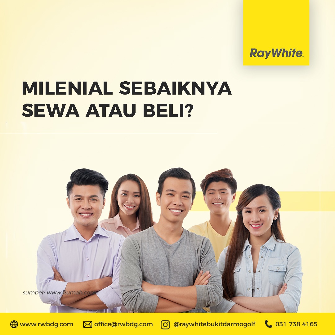 Milenial sebaiknya sewa atau beli?