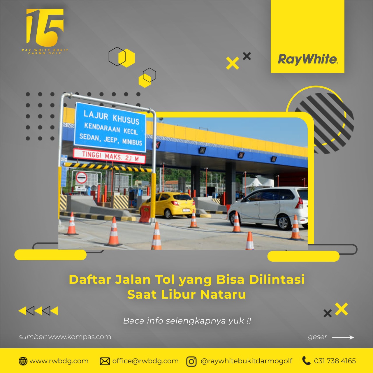 Daftar Jalan Rol yang Bisa di Lintasi Saat Libur Nataru