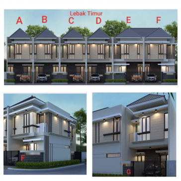 715. Dijual rumah Minimalis NEW GRESS Lebak Timur Asri Surabaya Utara