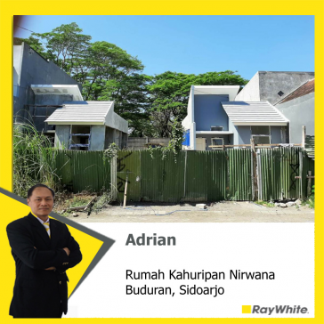 Dijual rumah baru Kahuripan Nirwana Cluster depan, blok BA
