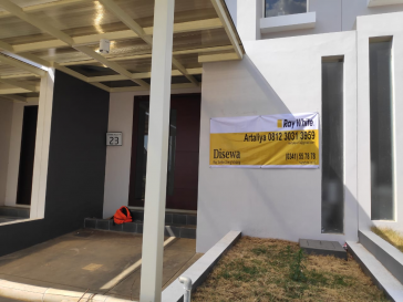 Disewakan Rumah di Jasmine Valley Araya