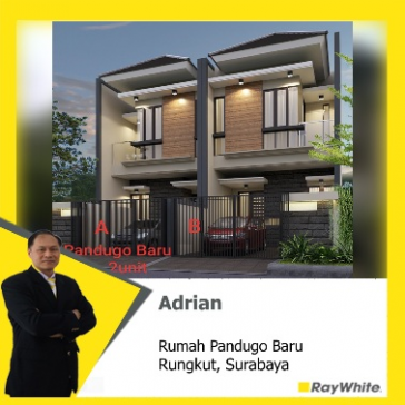 Dijual rumah baru Pandugo Baru, Surabaya