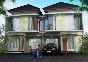 729. Dijual Rumah Baru Minimalis Taman Baruna Bougenville Jimbaran Bali