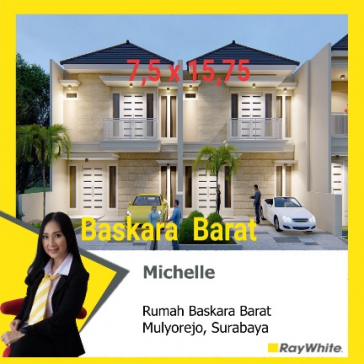 Dijual Rumah Gress di BASKARA SELATAN A+B